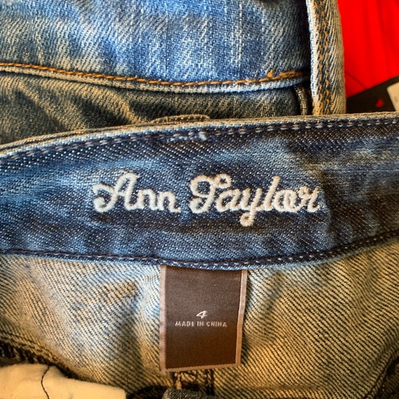 *DONATING 5/18* Ann Taylor Denim Skirt - Picture 3 of 3